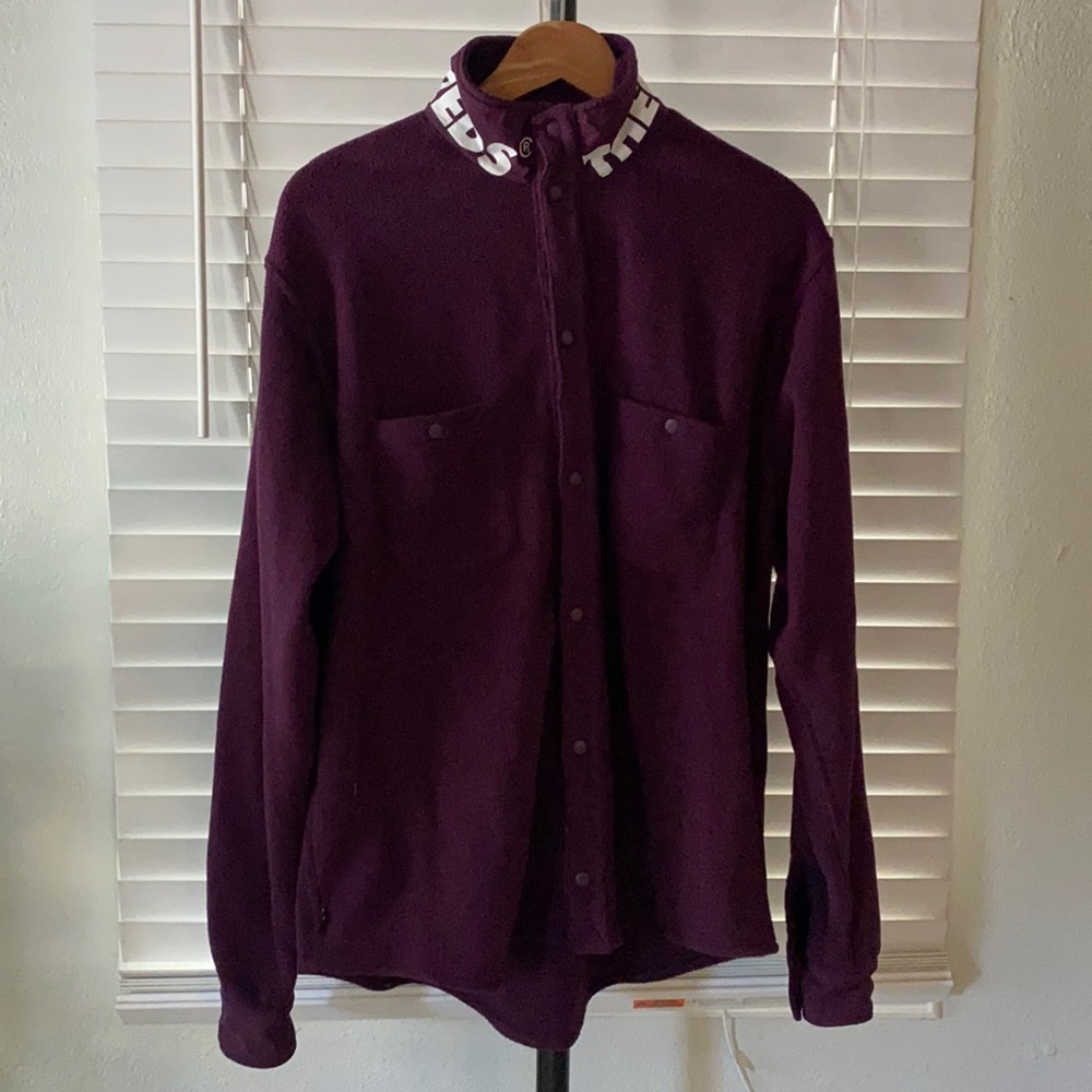 The Hundreds purple fleece